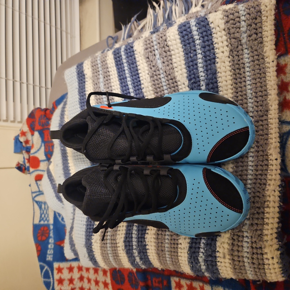 Don Mitchell Size 12 Blue Basketball Shoes